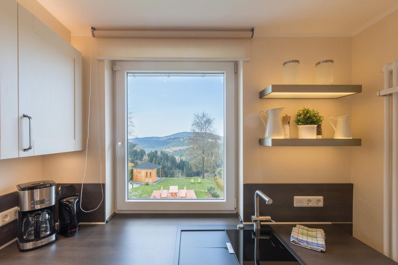 Landhaeuser Bergwiese - Ferienhaus Hoehenblick Sankt Andreasberg Exterior photo